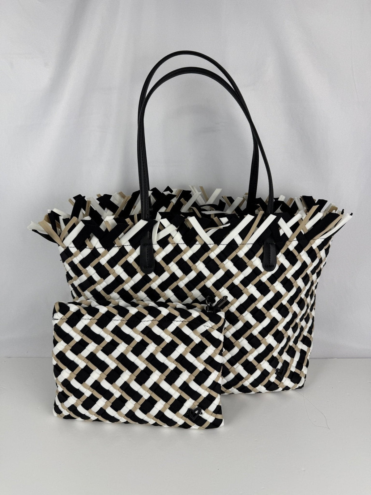 IMPERFECT: Large Woven Tote - Various Colors/Designs preneLOVE®