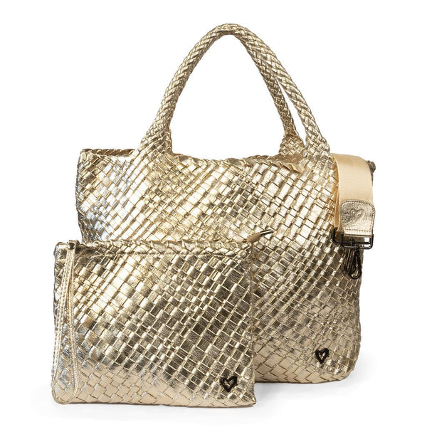 NEW London Woven Large Tote (SE) - Gold (re-stocks Oct. 15) preneLOVE®