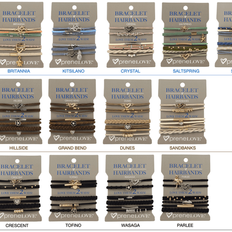 Assorted BRACELET HAIRBANDS - preneLOVE®