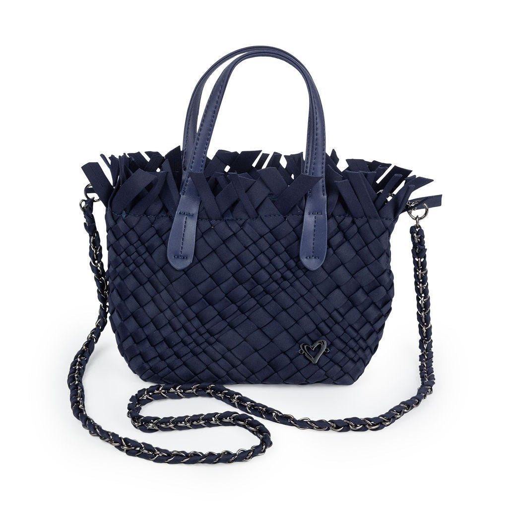 Barrie Mini Woven Tote (Fringe Top) preneLOVE®