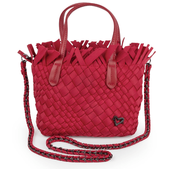 Barrie Mini Woven Tote (Fringe Top) preneLOVE®