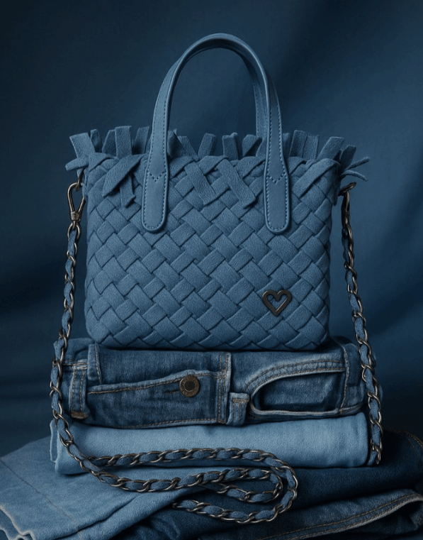 Barrie Mini Woven Tote (Fringe Top) preneLOVE®