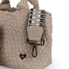 Brandon Small Woven Tote - Dusty Pink preneLOVE®