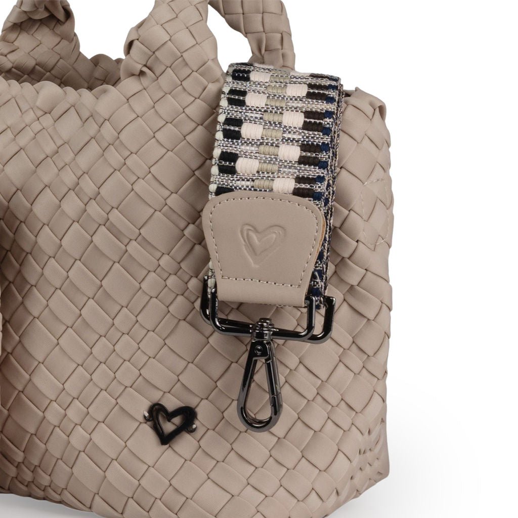 Brandon Small Woven Tote - Dusty Pink preneLOVE®