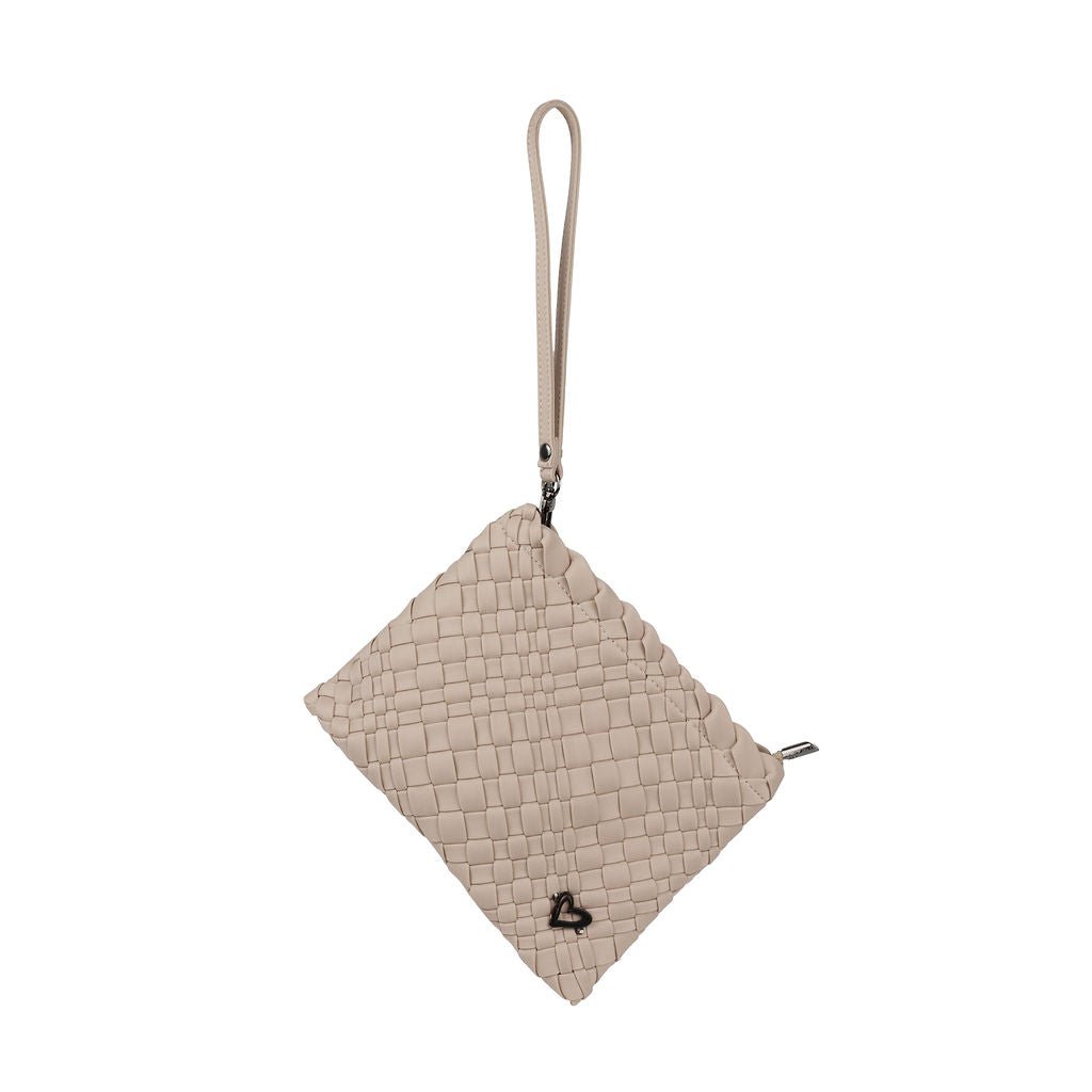 Brandon Small Woven Tote - Dusty Pink preneLOVE®