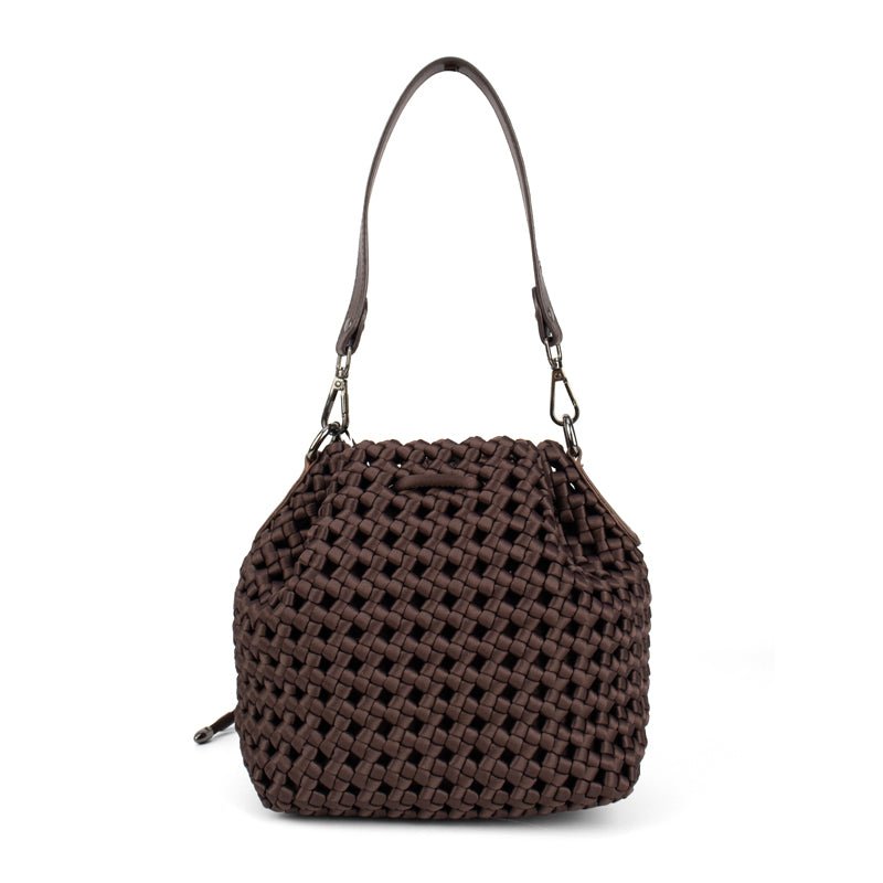 Brant Woven Hand-Knotted Bucket Bag preneLOVE®