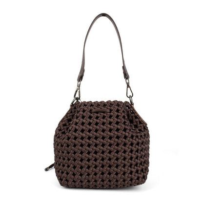 Brant Woven Hand-Knotted Bucket Bag preneLOVE®