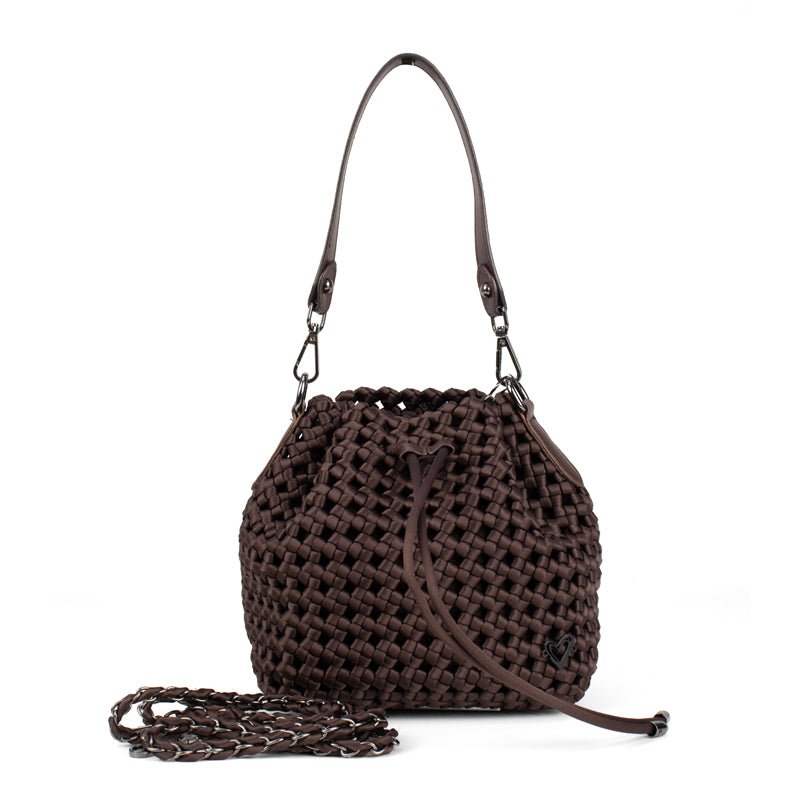 Brant Woven Hand-Knotted Bucket Bag preneLOVE®