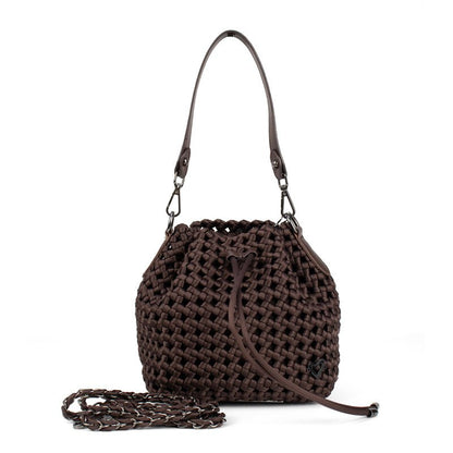Brant Woven Hand-Knotted Bucket Bag preneLOVE®