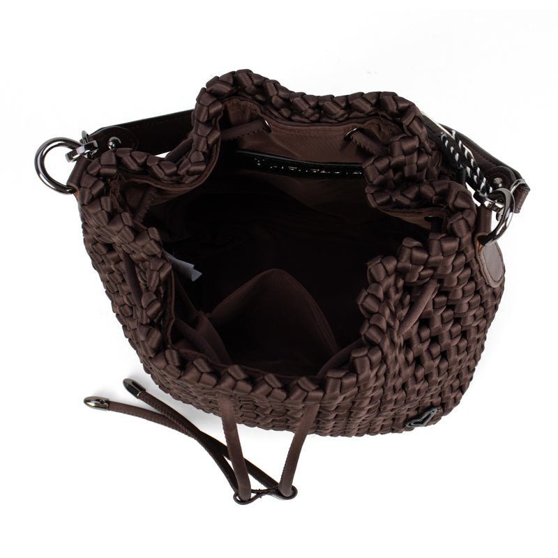 Brant Woven Hand-Knotted Bucket Bag preneLOVE®