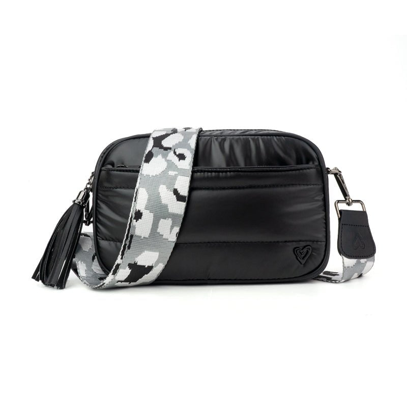 Brooklin Puffer Crossbody Bags - Black preneLOVE®