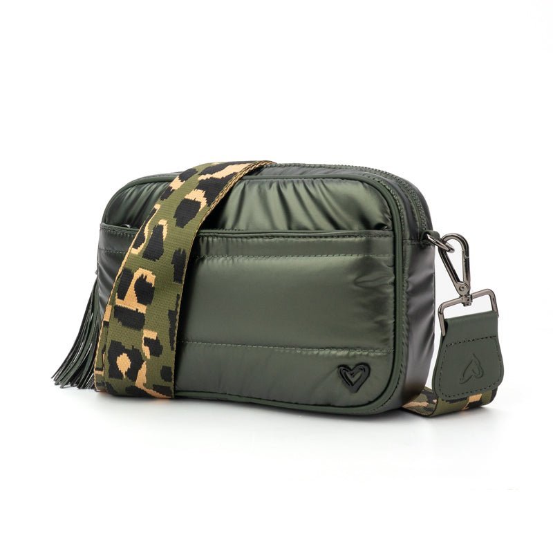 Brooklin Puffer Crossbody Bags - Olive preneLOVE®