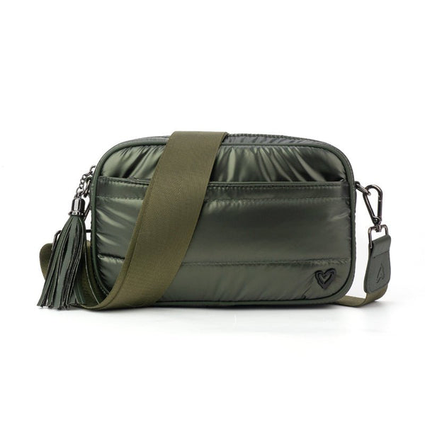 Brooklin Puffer Crossbody Bags - Olive preneLOVE®