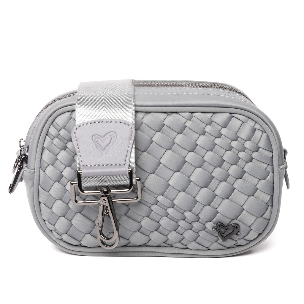 Caledon Hand-woven Crossbody - Slate preneLOVE®