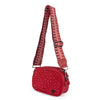 Caledon Woven Crossbody - Cranberry Red preneLOVE®