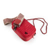 Caledon Woven Crossbody - Cranberry Red preneLOVE®