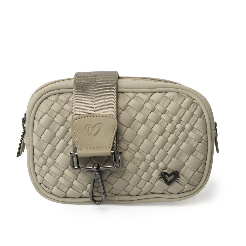 Caledon Woven Crossbody - Khaki preneLOVE®