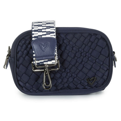 Caledon Woven Crossbody - Navy preneLOVE®