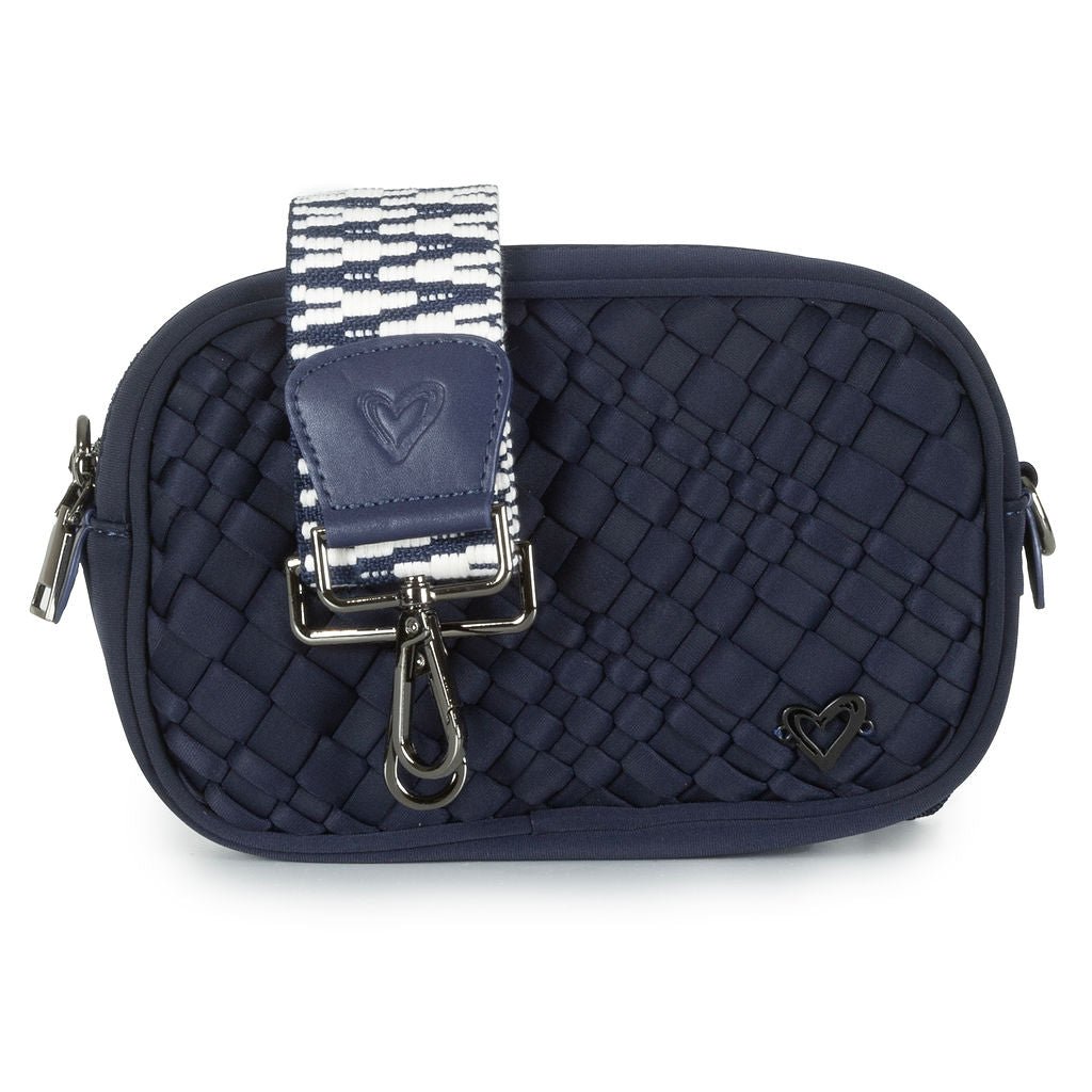 Caledon Woven Crossbody - Navy preneLOVE®