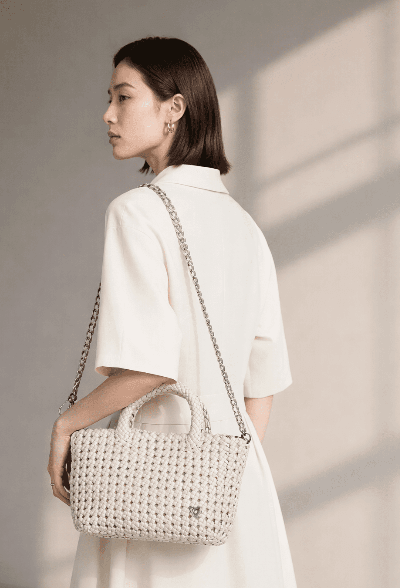 Cambridge Small Hand - knotted Totes preneLOVE®