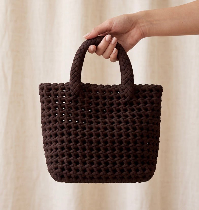 Cambridge Small Woven Hand-knotted Tote preneLOVE®