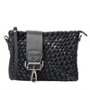 Charlotte Hand-woven Crossbody - Nero (Black & Metallic Black) preneLOVE®
