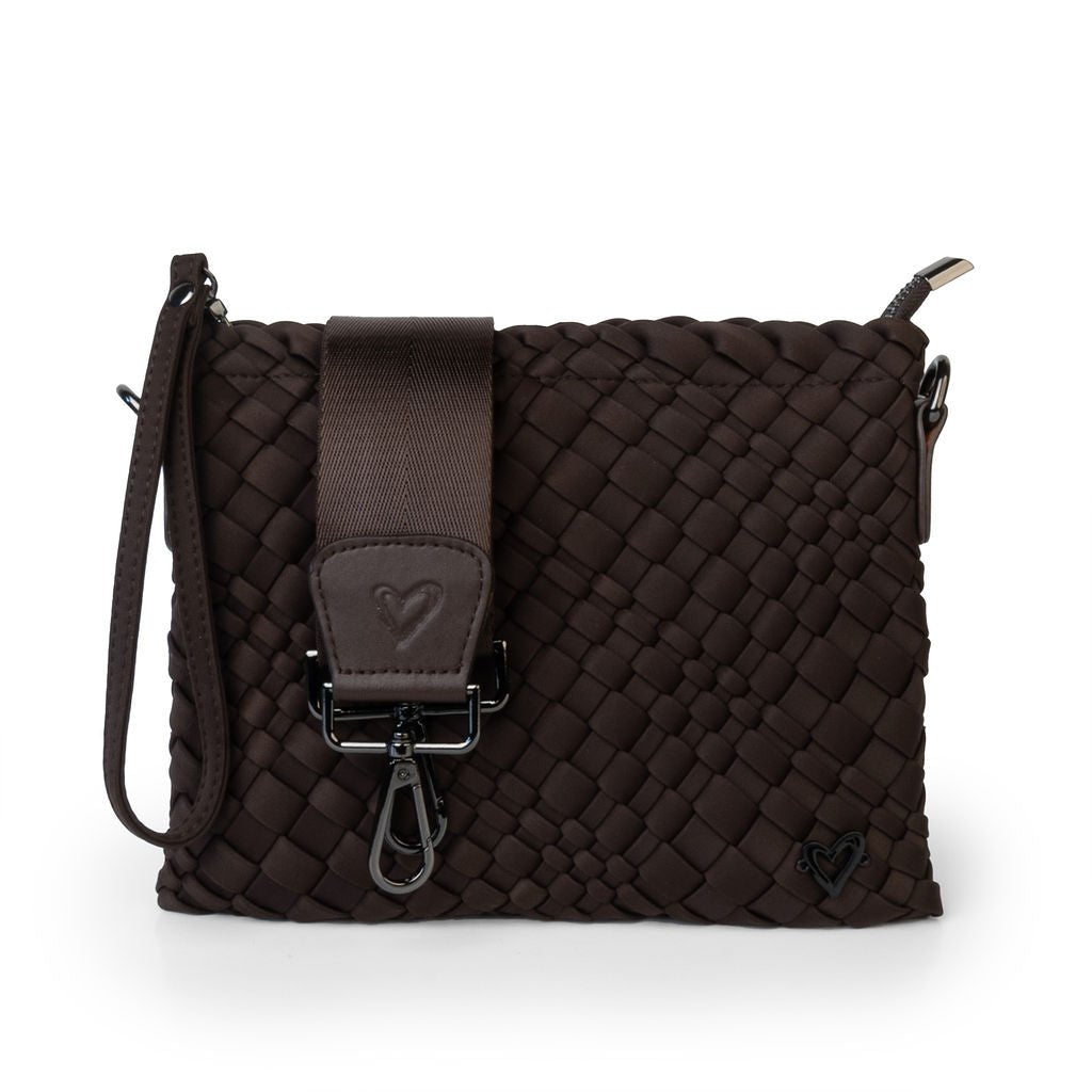 Charlotte Woven Crossbody - Espresso preneLOVE®