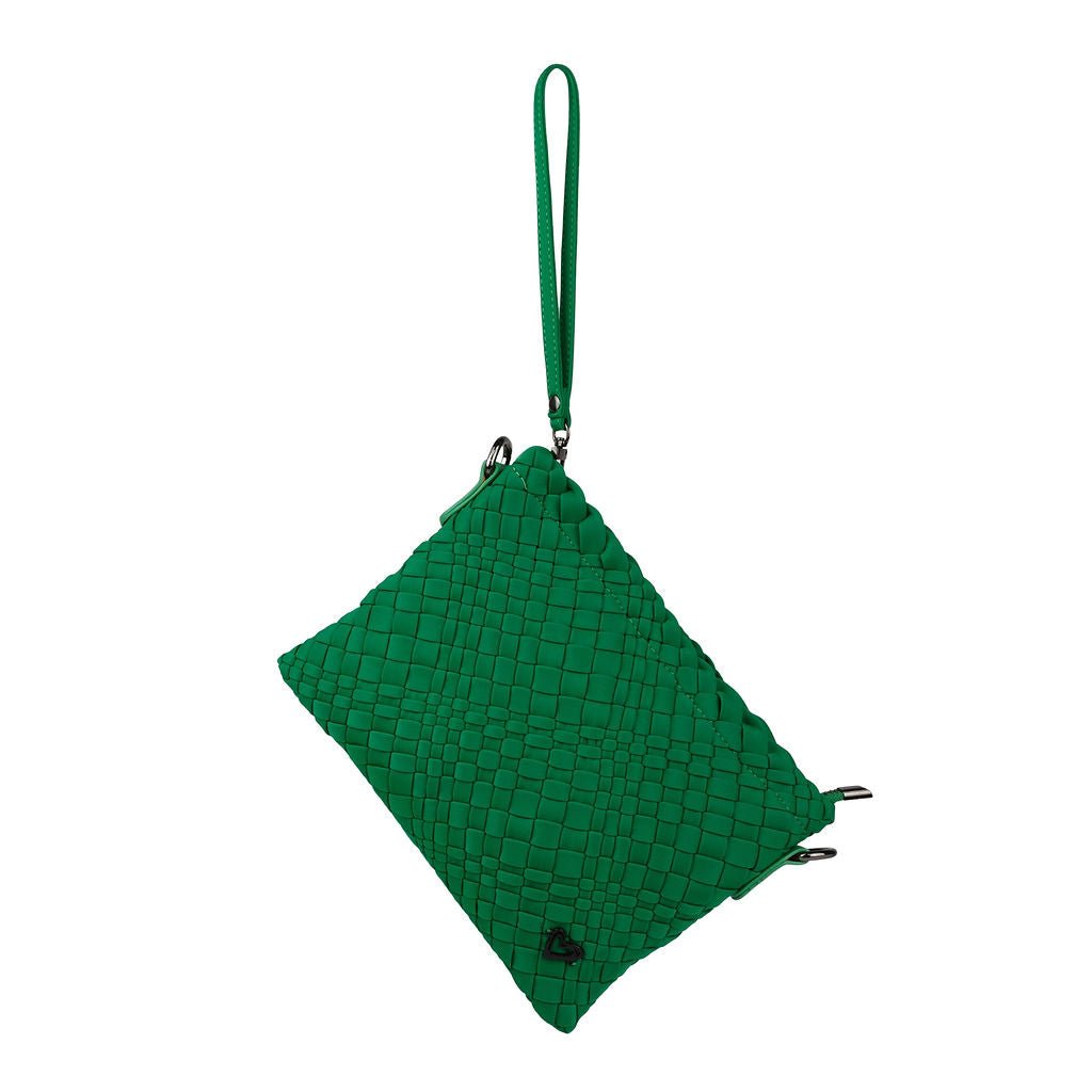 Charlotte Woven Crossbody - Kelly Green preneLOVE®