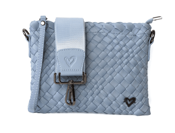 Charlotte Woven Crossbody - Sky Blue preneLOVE®