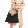 Chatham Vegan Suede Hobo Bag Black preneLOVE®