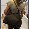 Chatham Vegan Suede Hobo Bag Chocolate preneLOVE®