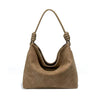 Chatham Vegan Suede Hobo Bag Khaki preneLOVE®