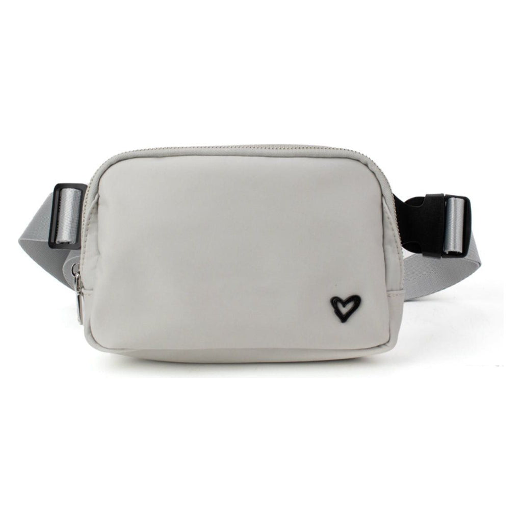 Dixie Nylon Belt/Crossbody Bag - Grey Mist preneLOVE®
