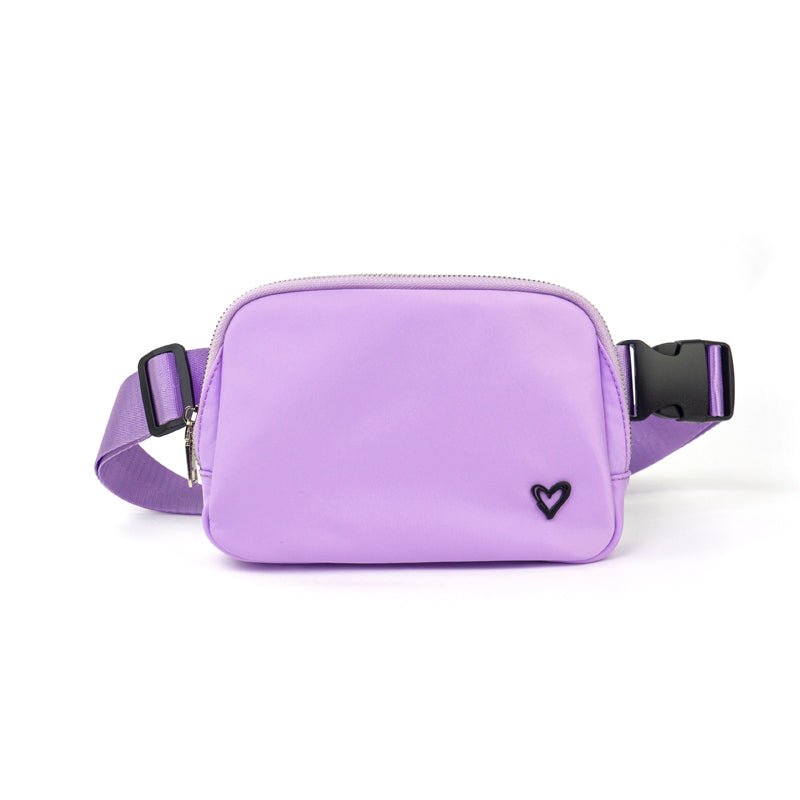 Dixie Nylon Belt/Crossbody Bag - Lavender preneLOVE®