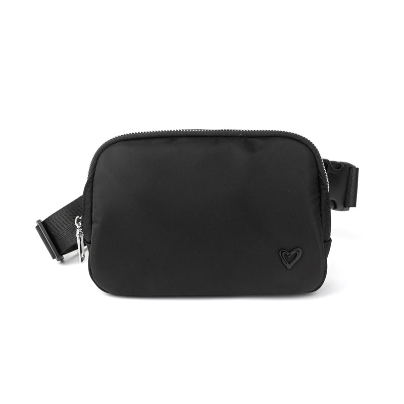 Dixie Nylon Crossbody/ Belt Bag - Black (Ships Oct 15) preneLOVE®