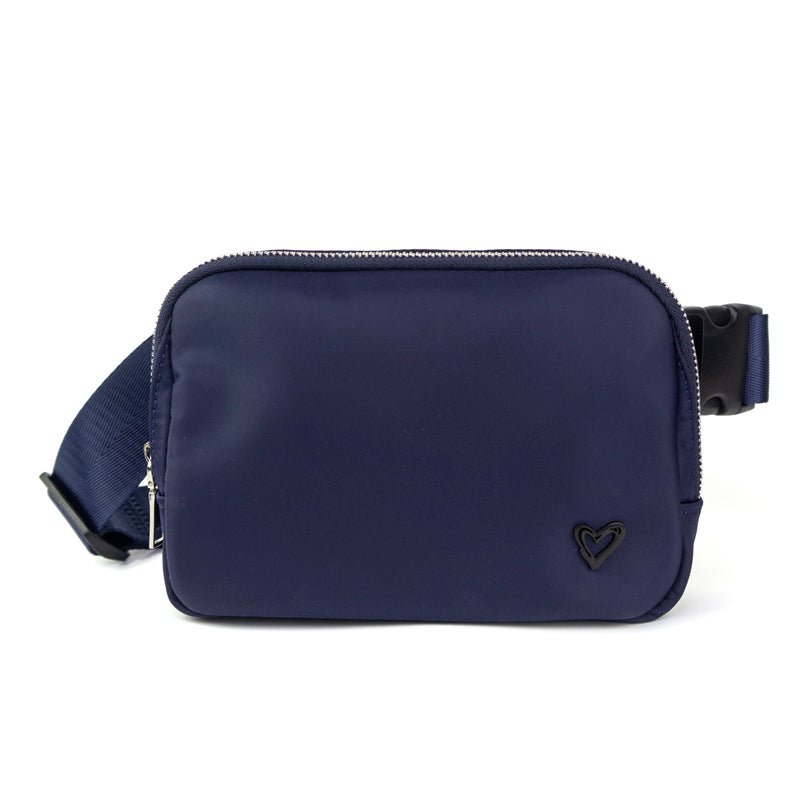 Dixie Nylon Crossbody/ Belt Bag - Navy (Ships Oct 15) preneLOVE®