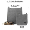 Elm Mini Vegan Suede Messenger - Grey preneLOVE®