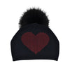 Helen Heart Crystal Hat PNYC