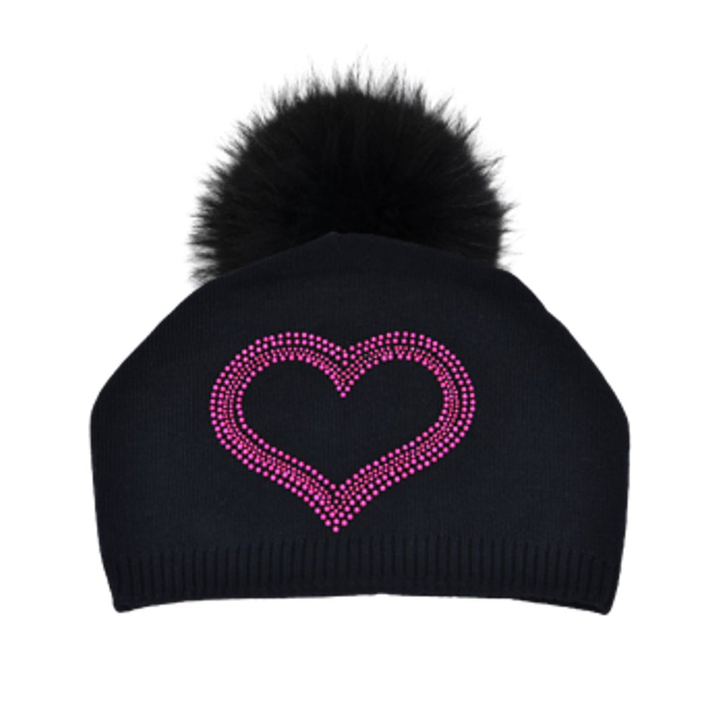 Helen Heart Crystal Hat PNYC