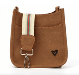 Imperfect: Elm Vegan Suede Mini Messenger - Various (Sample/Used in Photoshoot) preneLOVE®