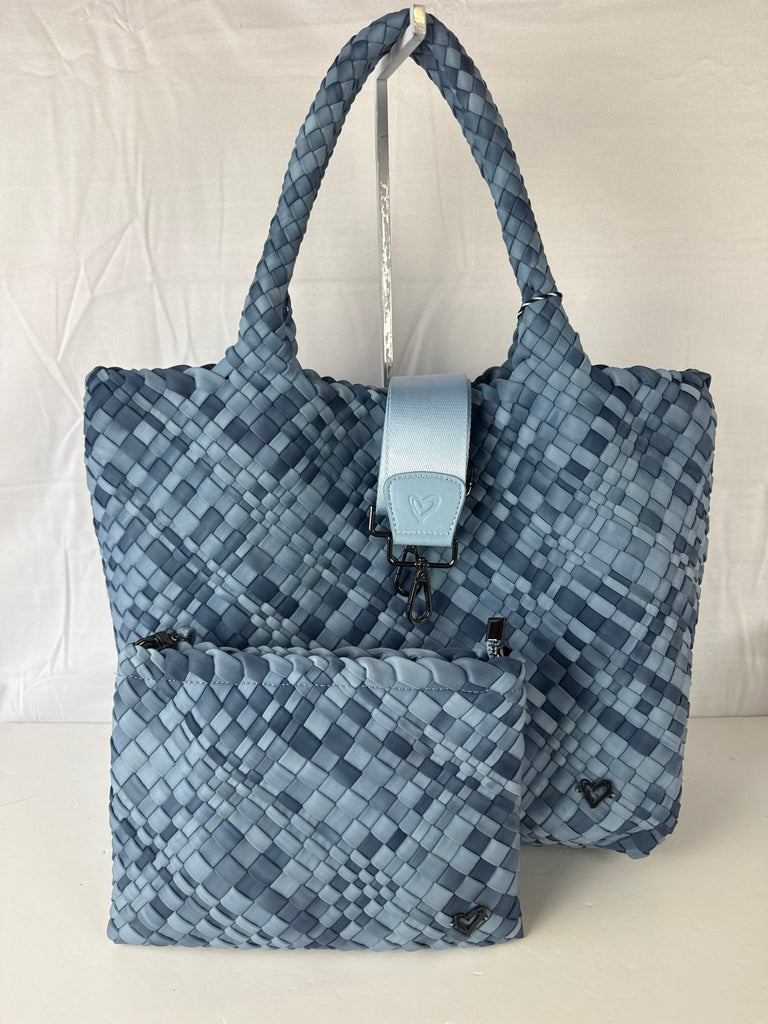 IMPERFECT: Large Woven Tote - Various Colors/Designs preneLOVE®