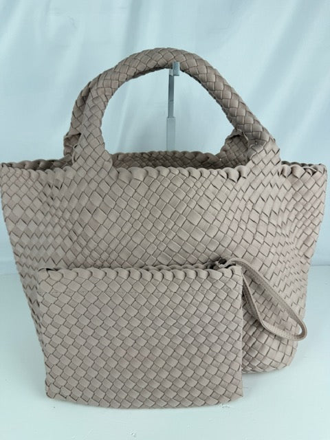 IMPERFECT: London Large Woven Tote - Various Colors/Designs preneLOVE®