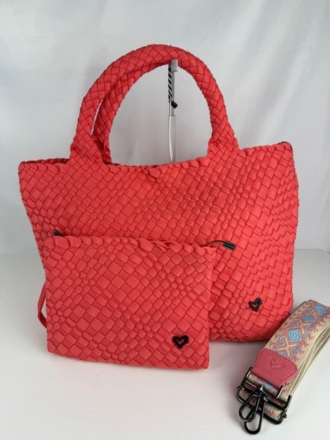 IMPERFECT: London Large Woven Tote - Various Colors/Designs preneLOVE®