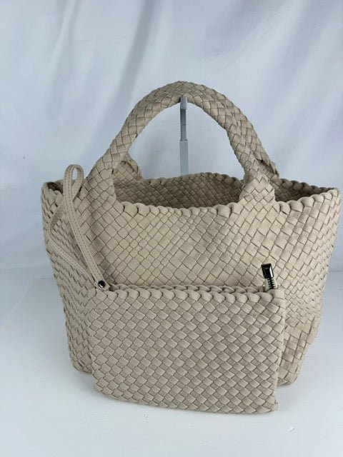 IMPERFECT: London Large Woven Tote - Various Colors/Designs preneLOVE®