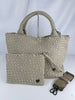 IMPERFECT: London Large Woven Tote - Various Colors/Designs preneLOVE®