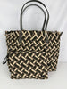IMPERFECT: Vulcan Woven Large Tote (Fringed Top) - Tri - Color Weave (samples/used in photoshoot) preneLOVE®