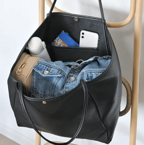 Keele Oversized Vegan Leather Tote preneLOVE®