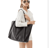Keele Oversized Vegan Leather Tote preneLOVE®