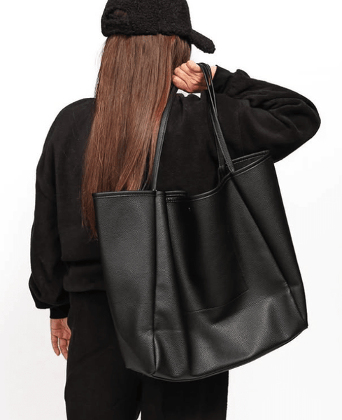 Keele Oversized Vegan Leather Tote preneLOVE®