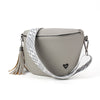 Kimberley Vegan Leather Crossbody Bag/Sling - Grey preneLOVE®